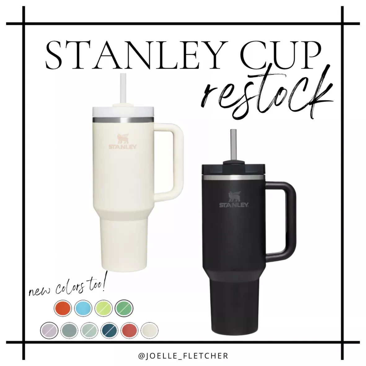 Stanley Quencher Adventure Tumbler Restock Guide: New Colors! - The Krazy  Coupon Lady