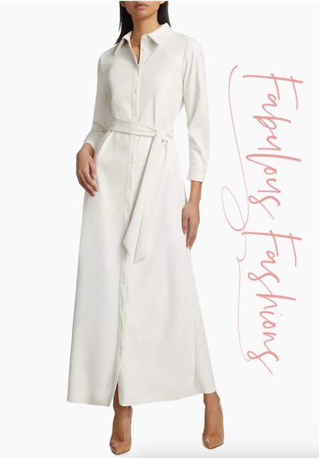Fabulous  fashions on sale @saks

White dress, summer dress, wedding guest dress, maxi dress

#LTKParties #LTKWedding #LTKStyleTip