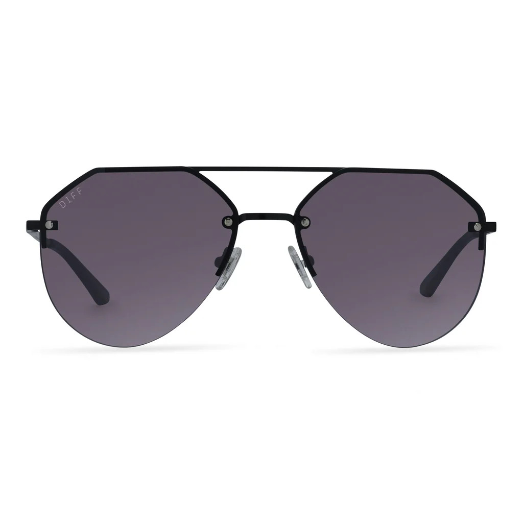 ROBIN ARZÓN - LA JEFA + BLACK + GREY GRADIENT SUNGLASSES | DIFF Eyewear