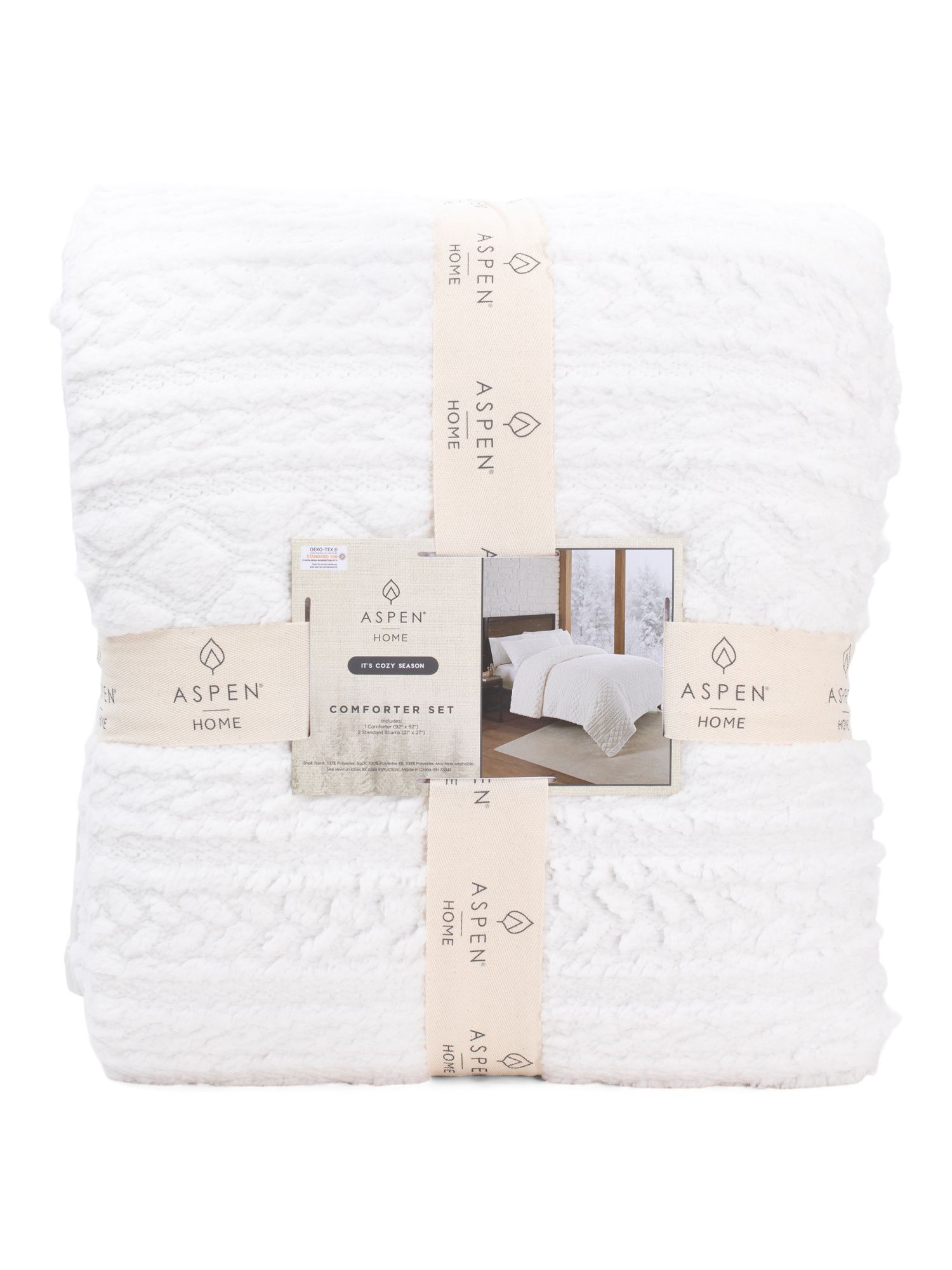 Cable Sherpa Comforter Set | Bed & Bath | Marshalls | Marshalls