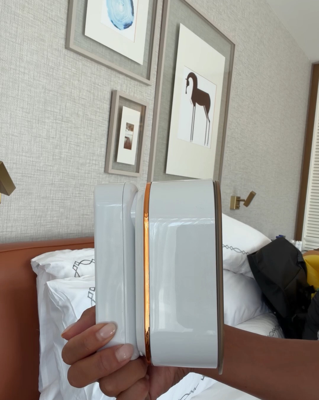 This is the travel steamer I take everywhere with me and has never let me down! It’s so small and compact but so good. I love that it is digital so you can switch to the level you want ans can turn it off when you’re in between steams. You can steam clothes upright or flat like a standard iron. It’s so easy and quick to use too. I got it from Amazon. AD #amazon @amazon

#LTKsummer #LTKeurope #LTKtravel