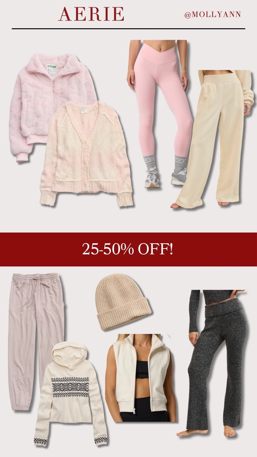 25-50% off Aerie favorites for winter!

#LTKSaleAlert #LTKootd