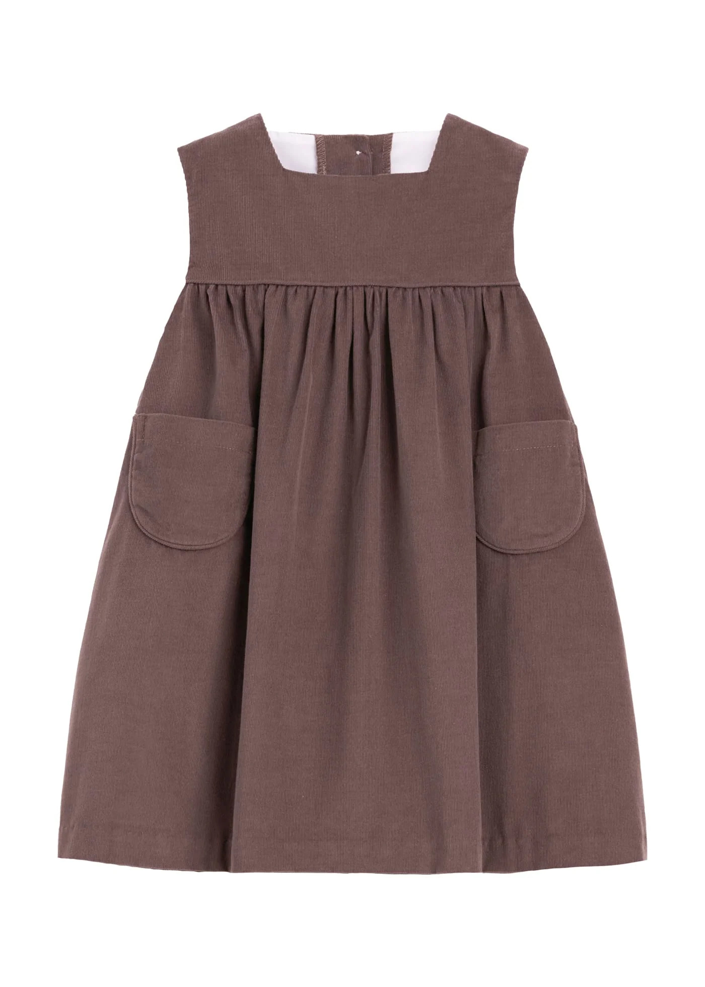 Chocolate Corduroy Madison Jumper | Little English Girl Essential | Little English