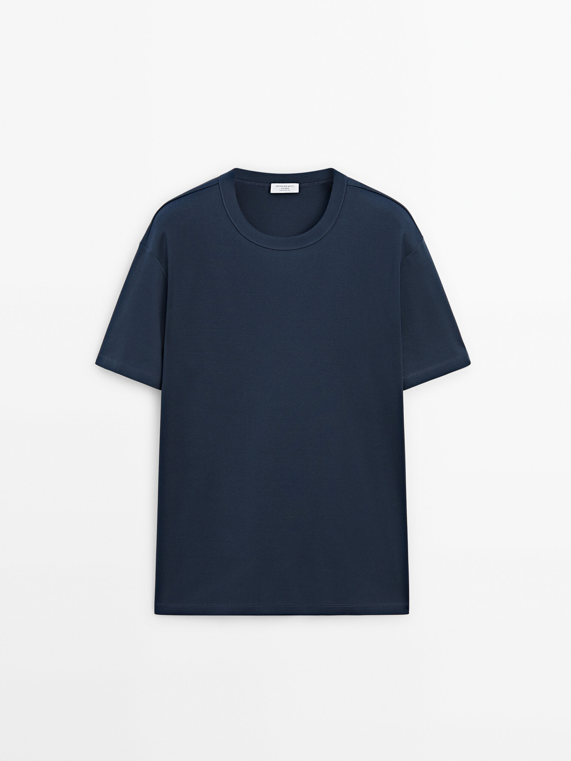 Short sleeve cotton T-shirt - Studio | Massimo Dutti US