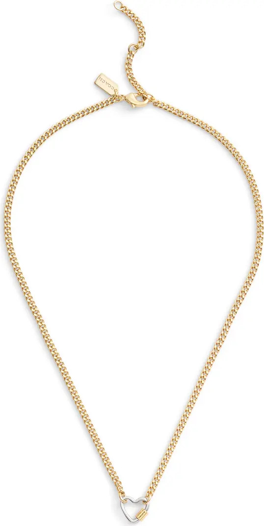 Carabiner Heart Pendant Necklace | Nordstrom