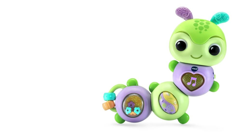VTech Twist and Explore Caterpillar Interactive Discovery Baby Toy - Walmart.com | Walmart (US)