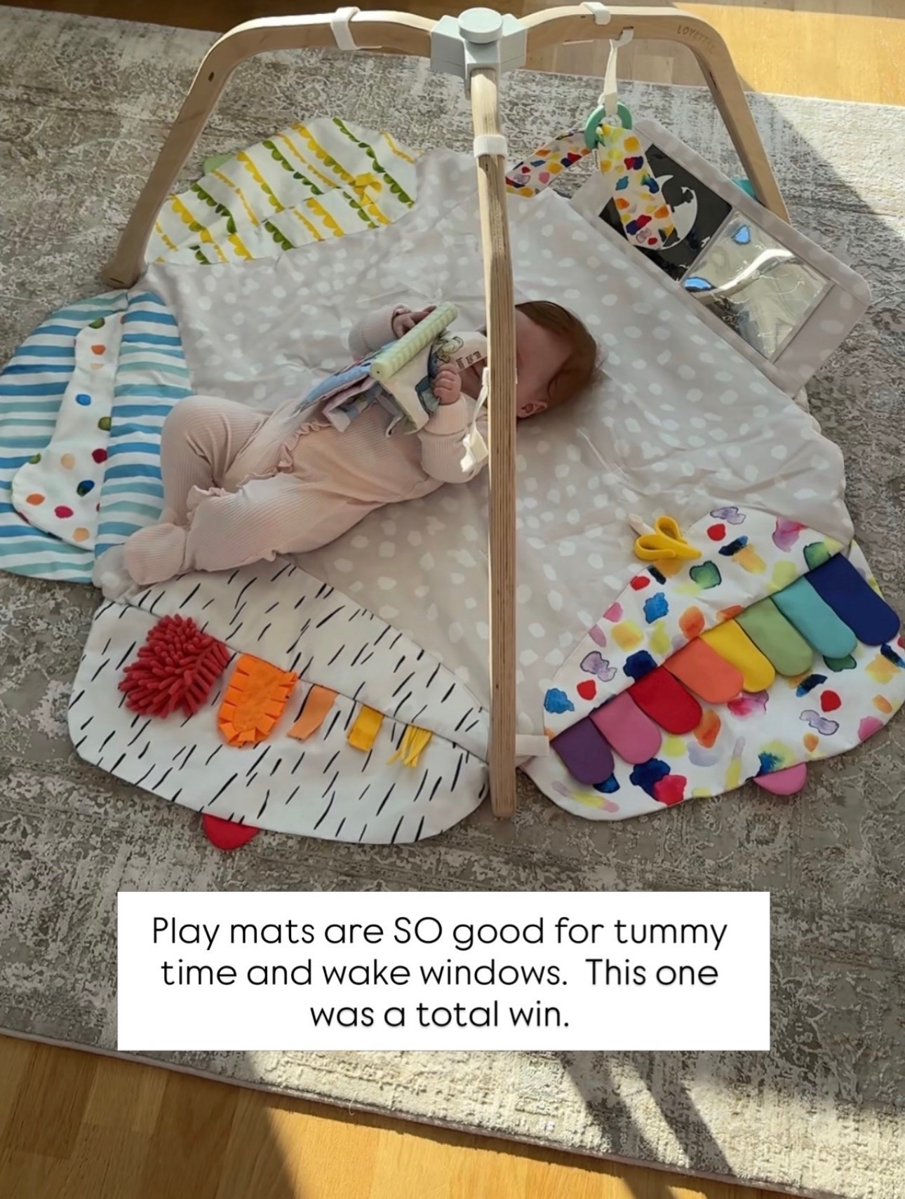 A play mat for your baby’s tummy time and wake windows!  It was a chance for my arms to get a break from holding my little one!  I included ours and another highly rated option!

#LTKmomlife #LTKBaby #LTKKids
