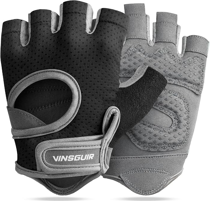 VINSGUIR Workout Gloves for Women and Men, Breathable Weight Lifting Gloves for Gym Exercise, Fit... | Amazon (US)