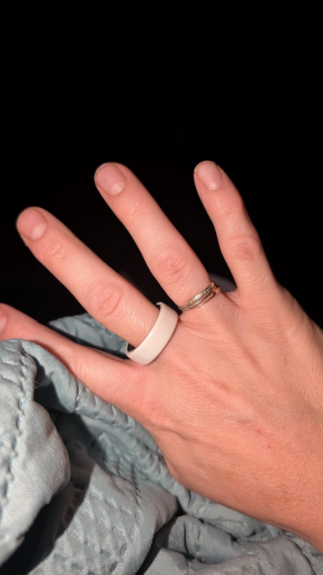 Oura Ring 4 - Ceramic Petal - Size 13 - Sleep, Activity, Women\u2019s Health, AI Advisor, Up to 8... | Amazon (US)