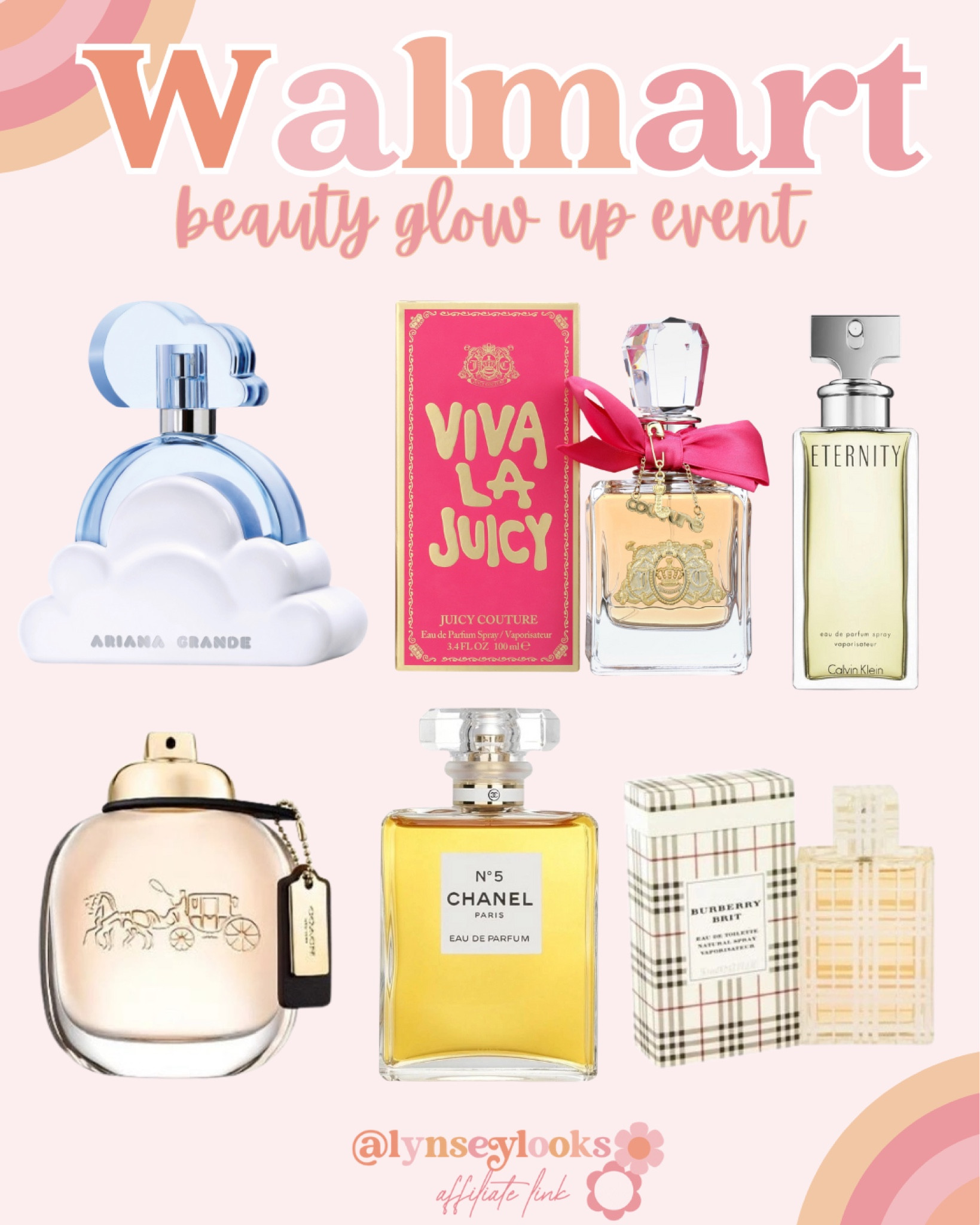 Walmart Beauty Glow Up Event ✨ 𝗨𝗡𝗗𝗘𝗥 $𝟱𝟬! 

Walmart | Walmart Sale | Designer Perfume | Designer Sales | Chanel | Juicy Couture | Burberry | Coach | Ariana Grande | Perfumes | Mothers Day | Mothers Day Gift Guides 

#LTKGiftGuide #LTKbeauty #LTKsalealert