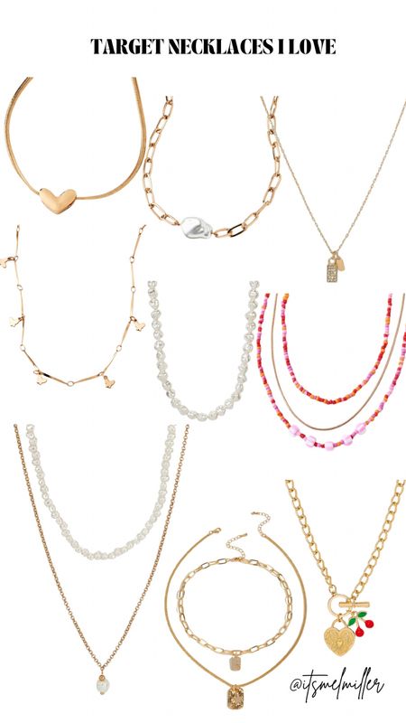 Target necklaces 