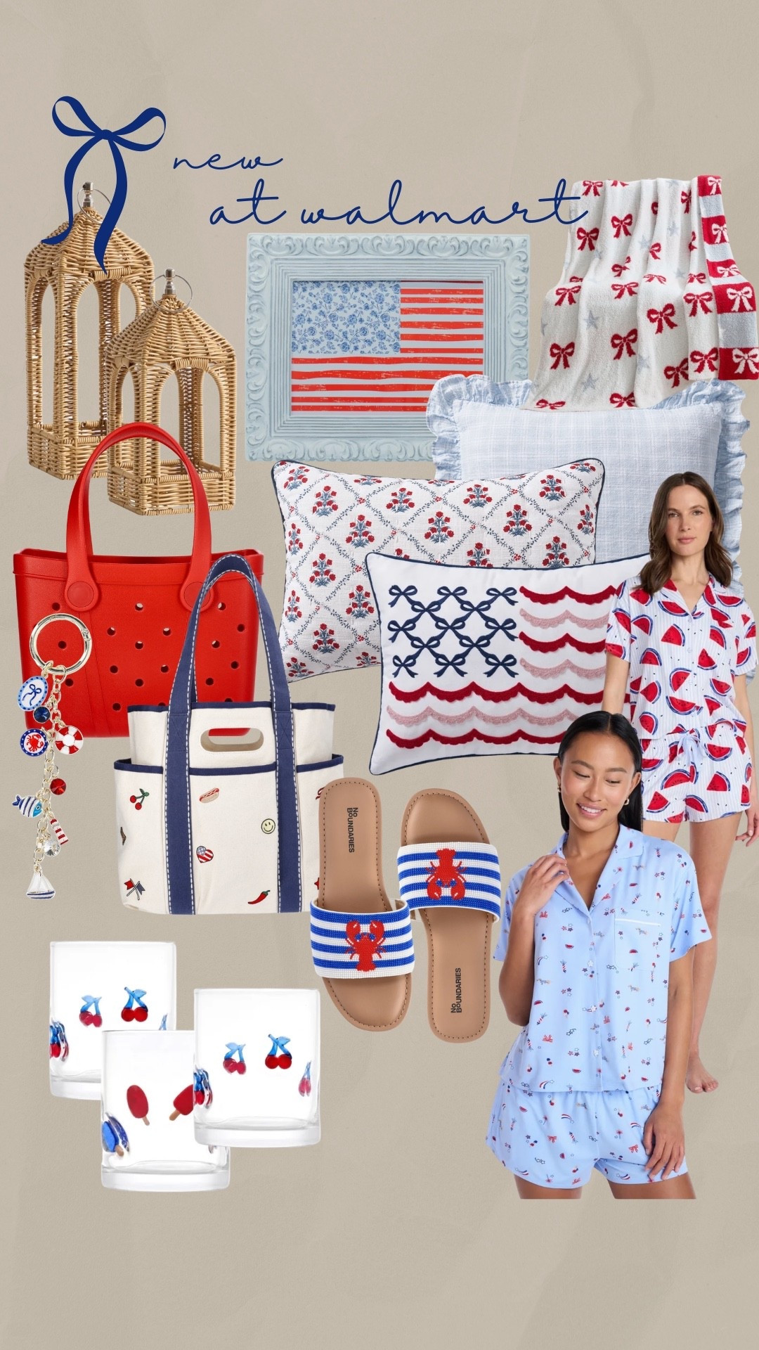 new at walmart lately and I fear they knew exactly what they were doing with all the bows, cherries, watermelon + patriotic finds 🇺🇸🎀🍒 sharing everything I could find online in one spot because some of this is already going fast 👀✨

walmartfinds summerdecor patrioticdecor walmartstyle summerfinds watermelonseason ltkstyle hostingideas

#LTKSeasonal #LTKootd #LTKActive