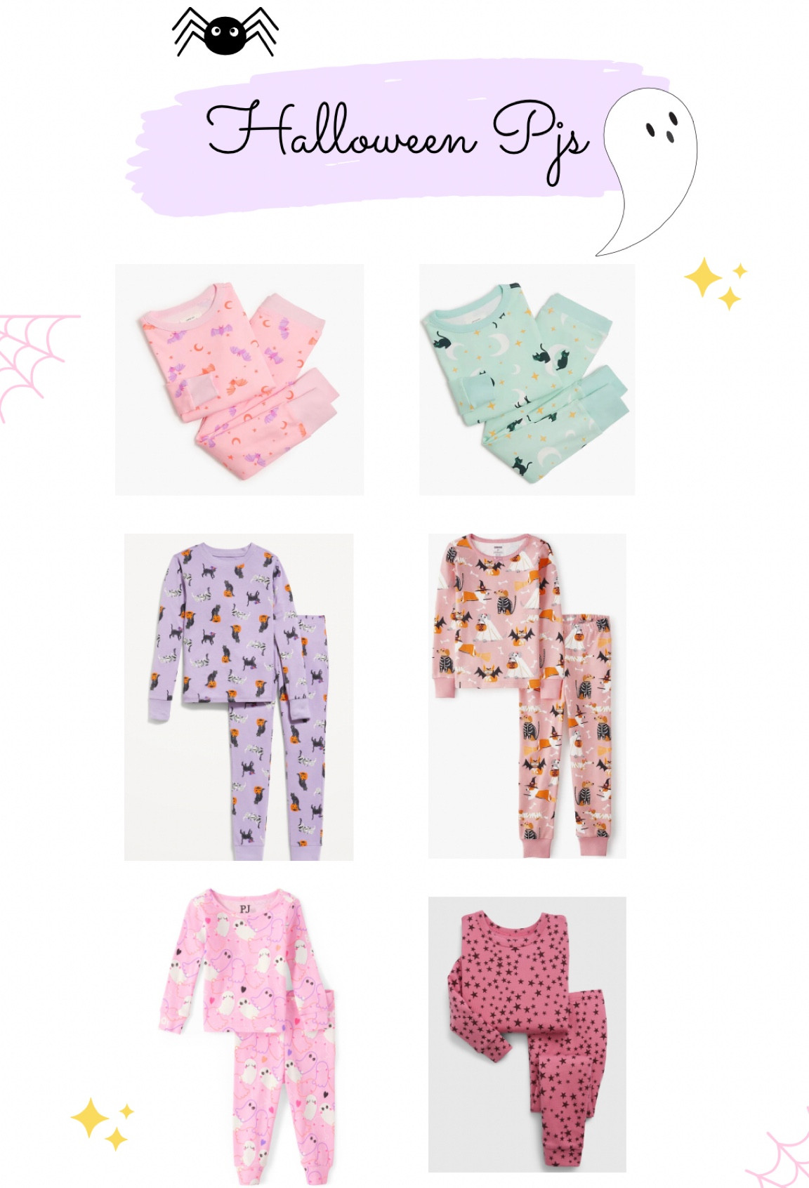 Girls Halloween Pjs 👻🪩

#LTKkids #LTKFind #LTKSeasonal