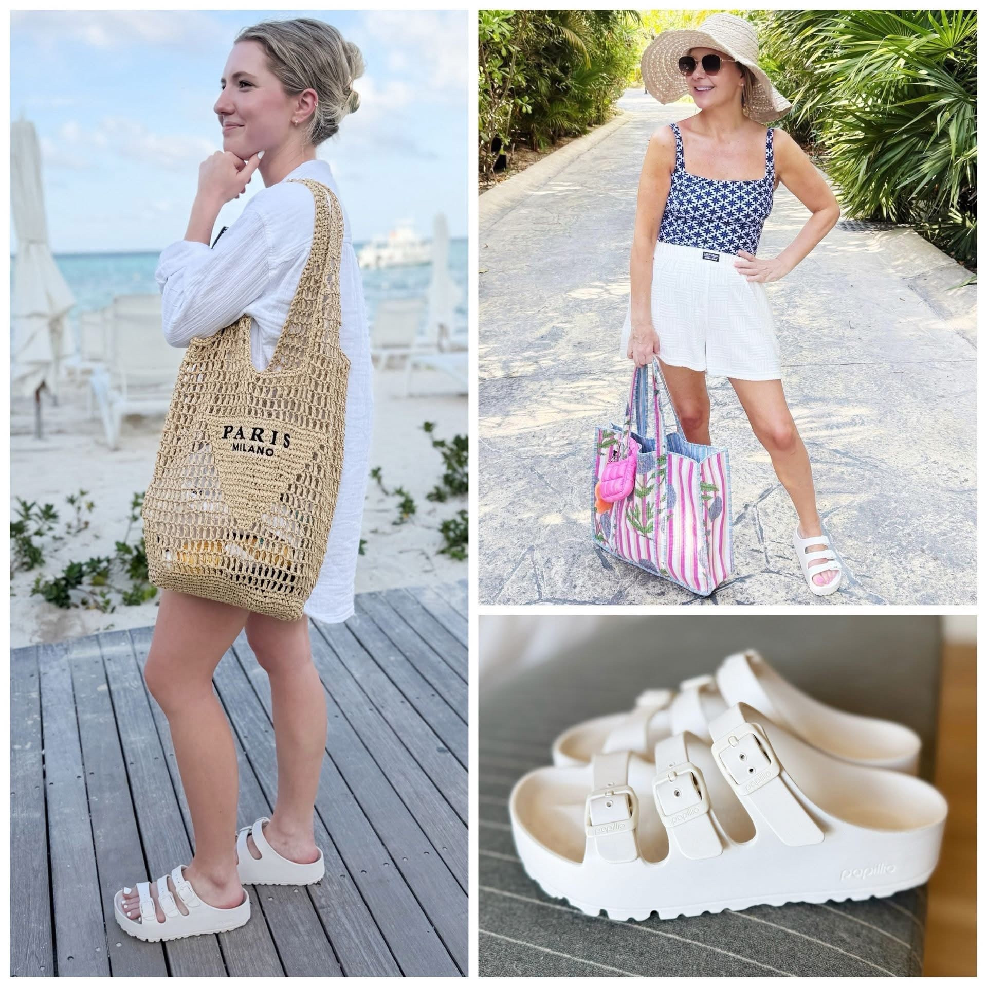 I hope you know I can’t make those pretty collages on my own! 

Meet Sharon! She’s the girl behind them! She’s Simply Becca’s sister in law! (I met Becca at the Pink Lily Top 50 event in Nashville years ago) 

We both have the same Birkenstocks that are totally affordable and waterproof. I will definitely be taking them with me on our cruise in two weeks. They go with EVERYTHING! True to size! 

Dropping all 🔗👇 to shop in comments

#LTKSaleAlert #LTKSeasonal #LTKFestival