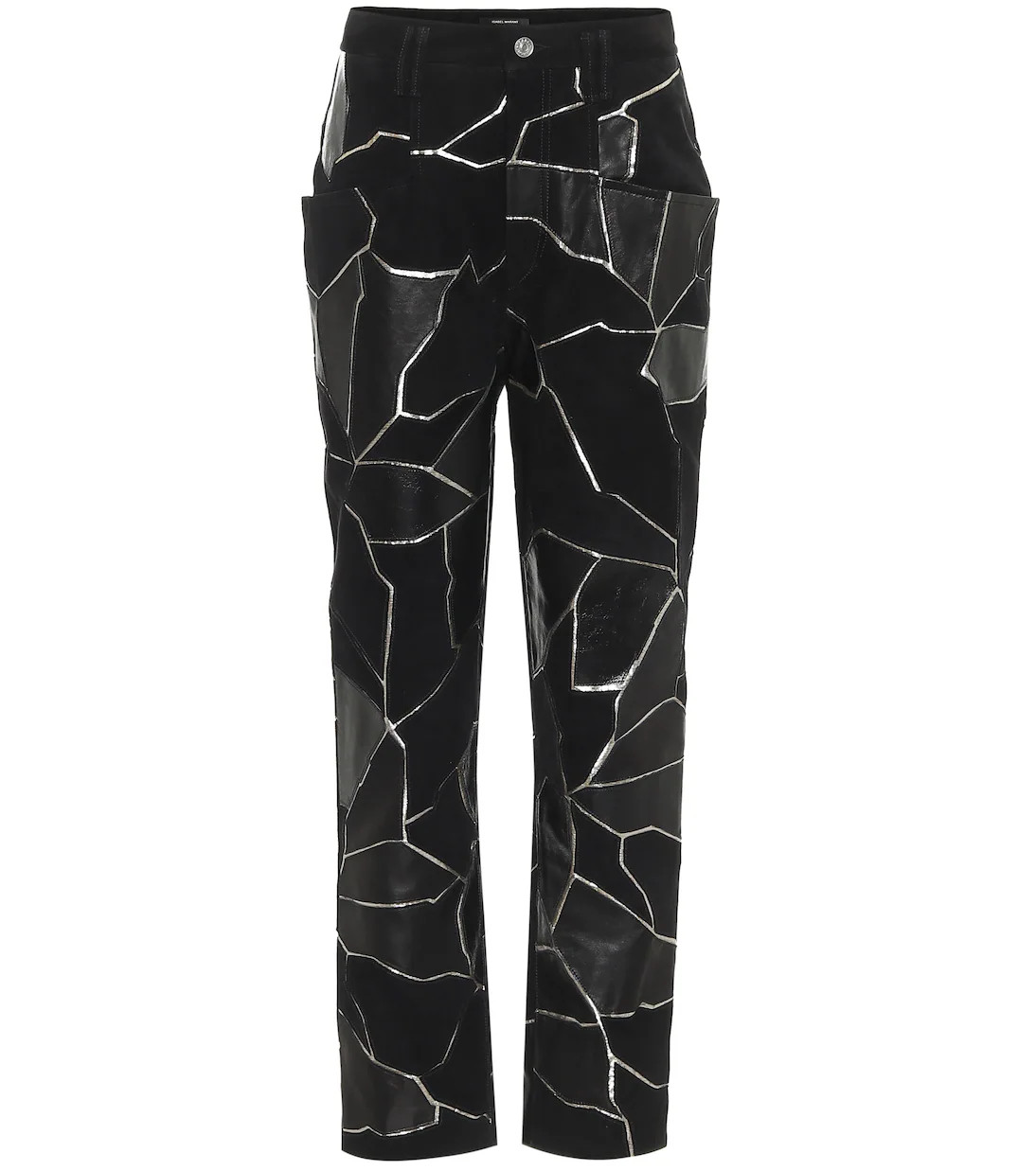 Maeko straight leather pants | Mytheresa (UK)