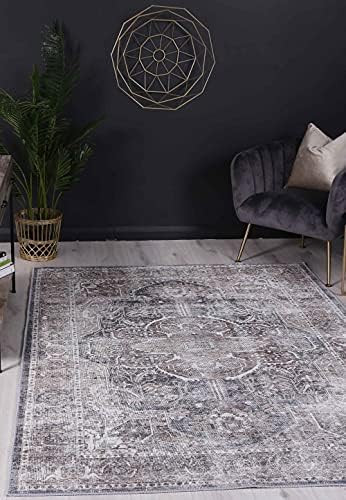 The Rug Collective Machine Washable Area Rugs 9x12 Living Room- Distressed, Vintage, Premium Recy... | Amazon (US)