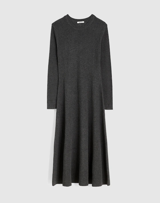 The Signature Knit Crewneck Midi Dress | Madewell