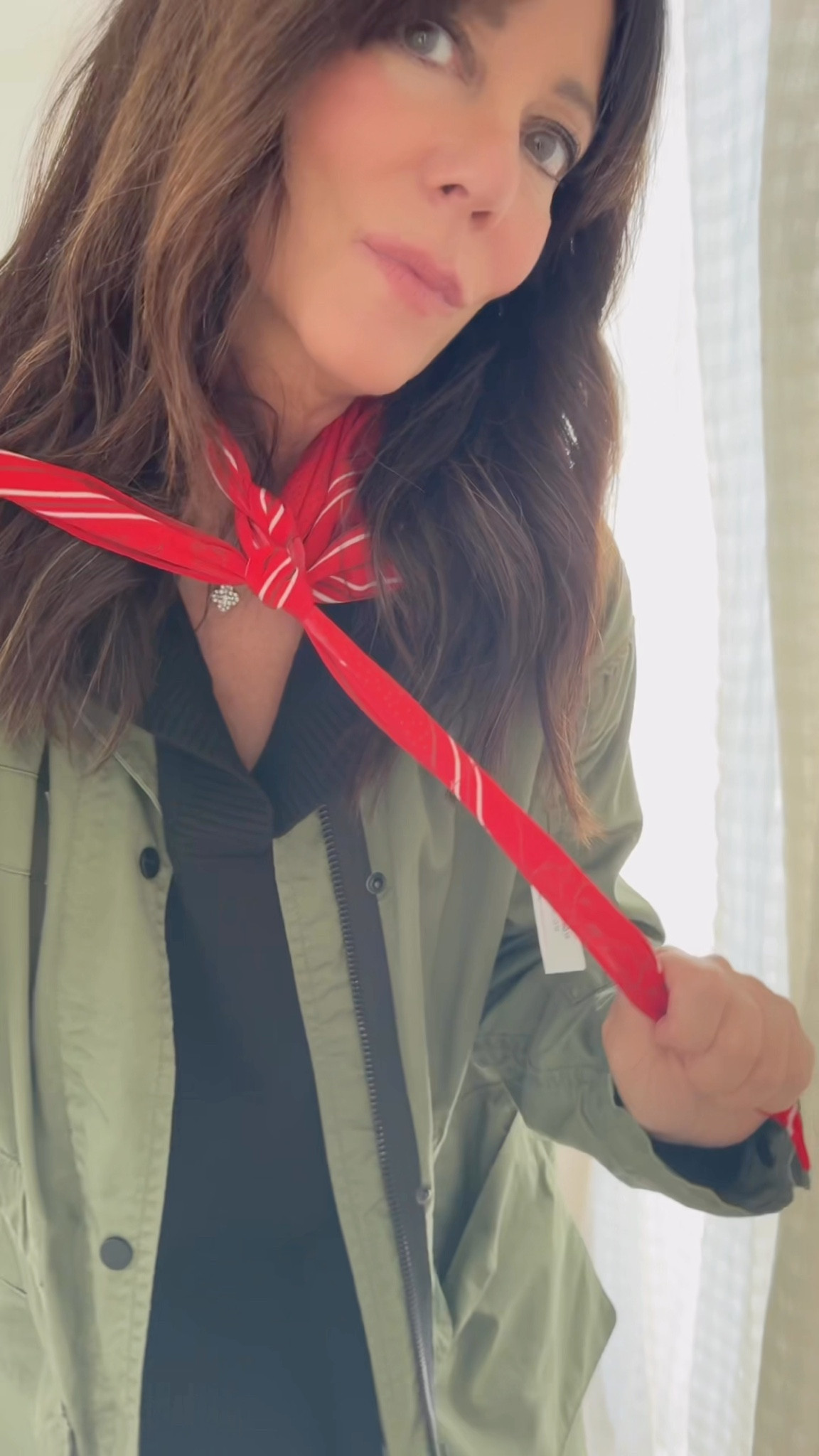 My army green parka is 50% off now! Wearing size small 
My new boots are linked in my stories and highlights (30% off for Labor Day) and perfect with these leggings or any skirt and dress!  Run TTS 
Red scarf is a fun accessory - I bought a few colors! 

#LTKFindsUnder50 #LTKShoeCrush #LTKSaleAlert