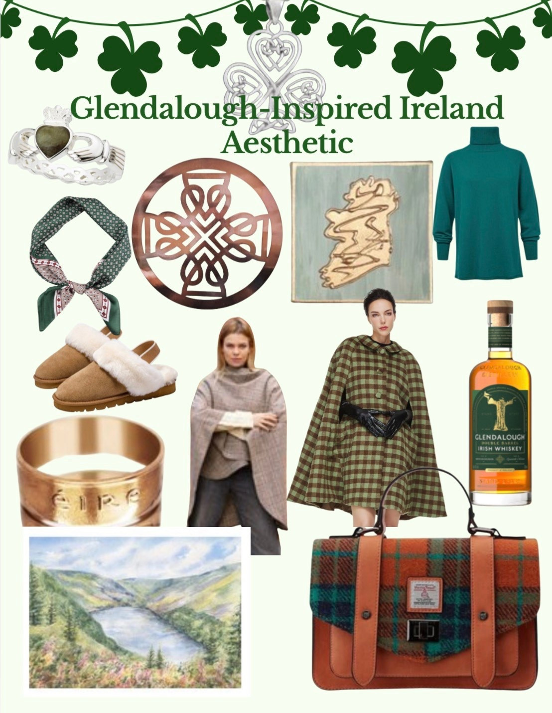 Misty mornings, ancient stone paths, and layers made for wandering. This Glendalough-inspired edit is all about feeling just right by a quiet Irish lake rooted in history. #glendalough #irishstyle #ireland 

#LTKHome #LTKTravel