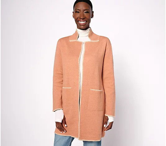 Nic+Zoe Cool Night Knit Jacket | QVC