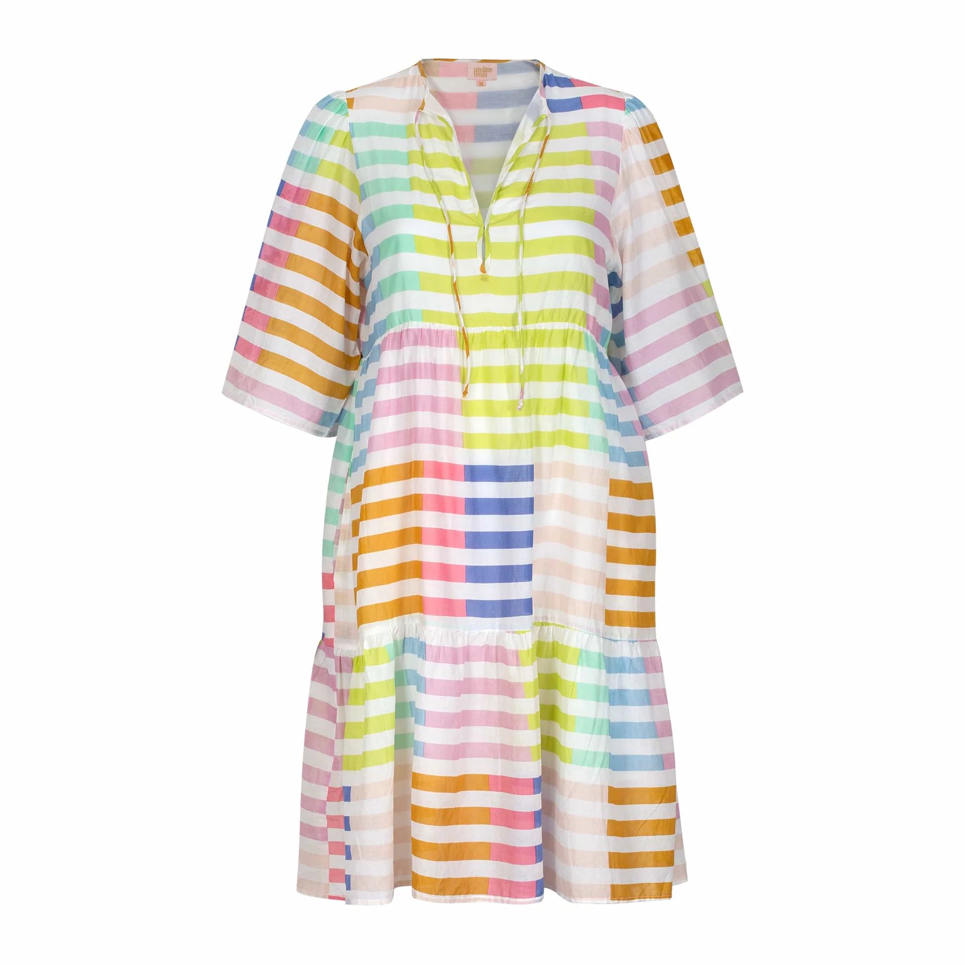 Colorful Stripe Bondi Dress | Sunshine Tienda