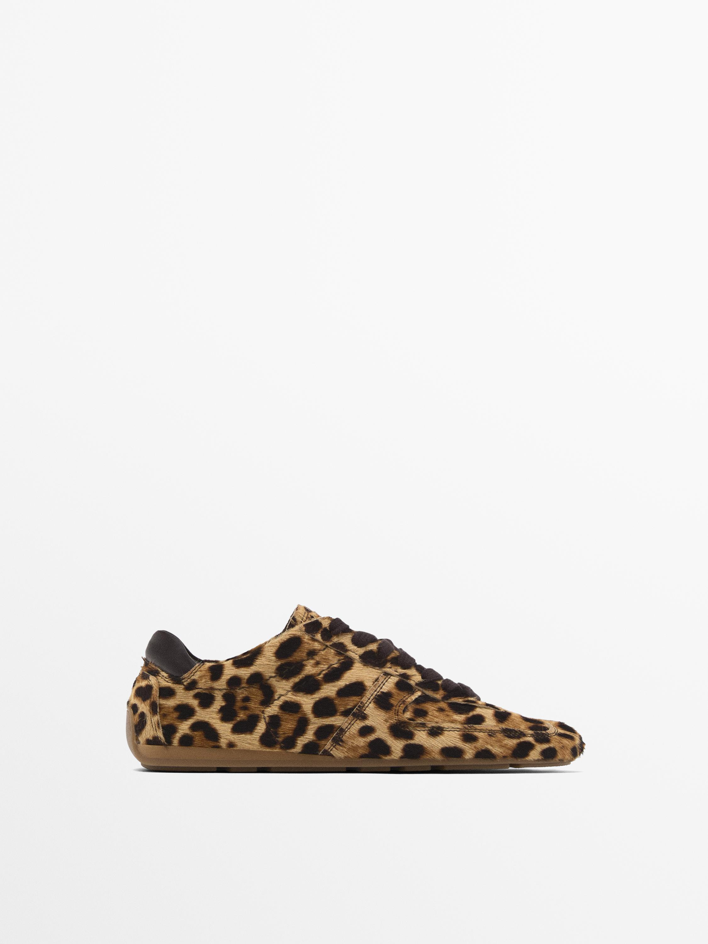 Animal print trainers | Massimo Dutti US