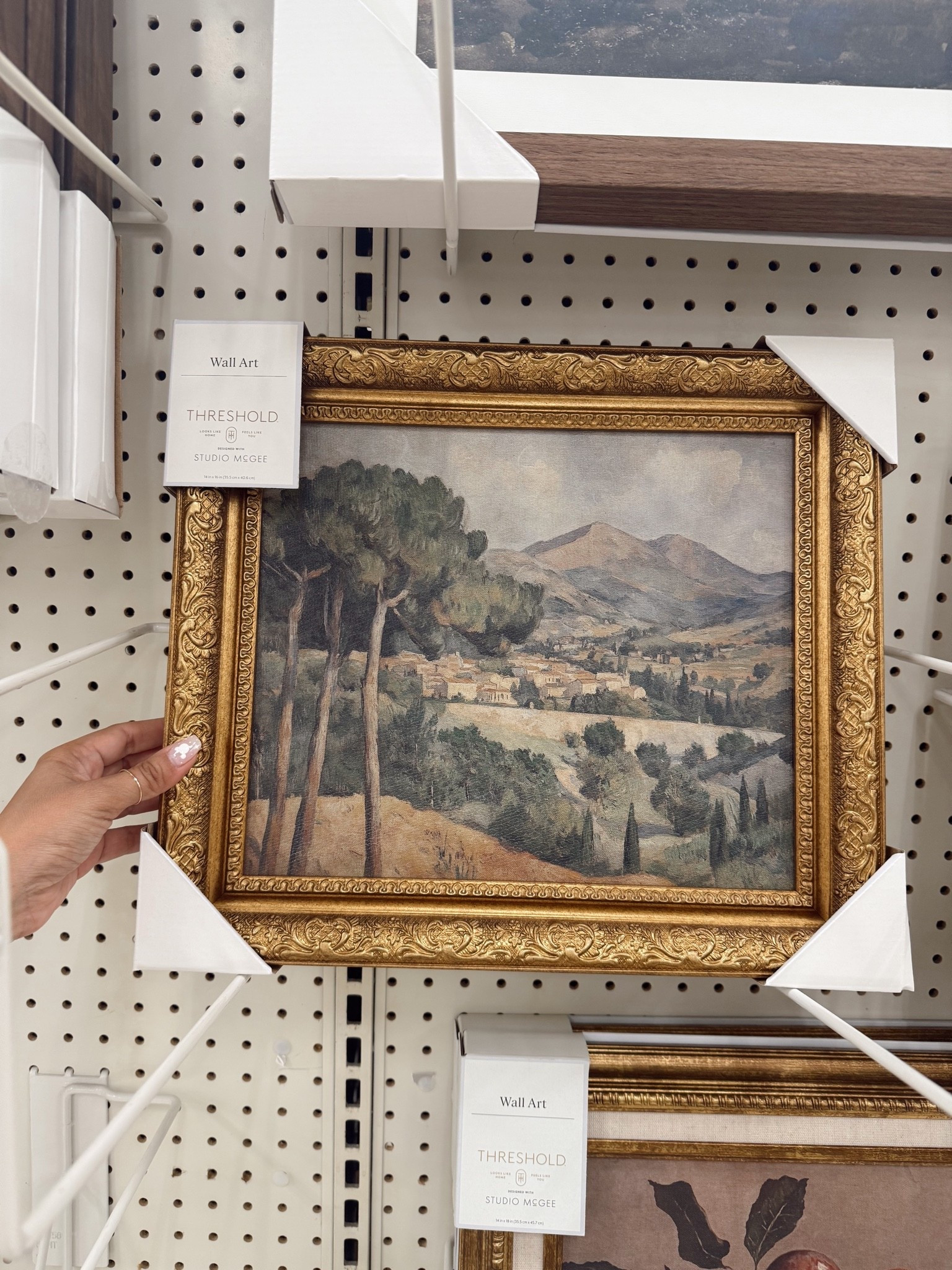 So pretty for a bathroom or office! Great size for a picture easel too!

#LTKHome