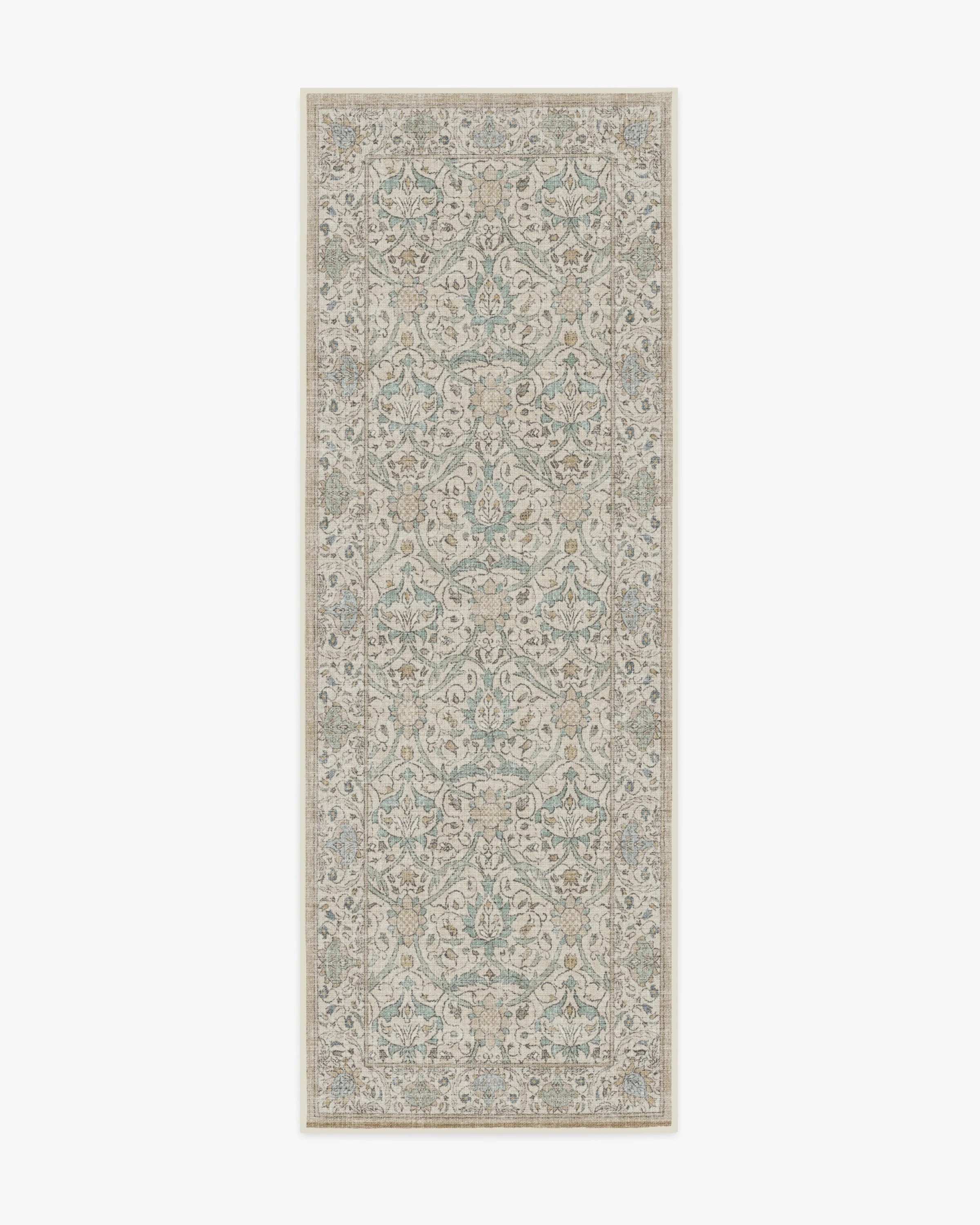 Montreal Natural Jade Rug by Morris & Co. | Ruggable US | Ruggable