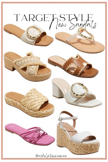 New target sandals! I have a few of these and absolutely love them. Target has been killing it with their new shoe arrivals for summer.

Target style. New sandals. Neutral sandals. LTK under 50.