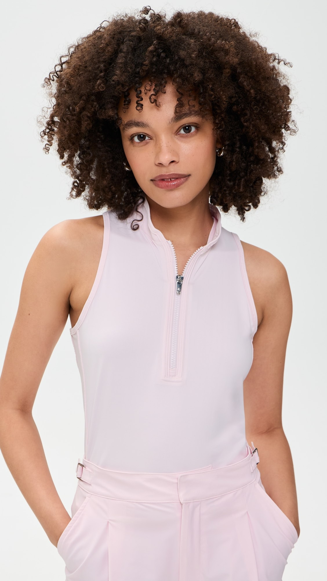 Greyson Sleeveless Vesta Mock Neck Top | Shopbop | Shopbop