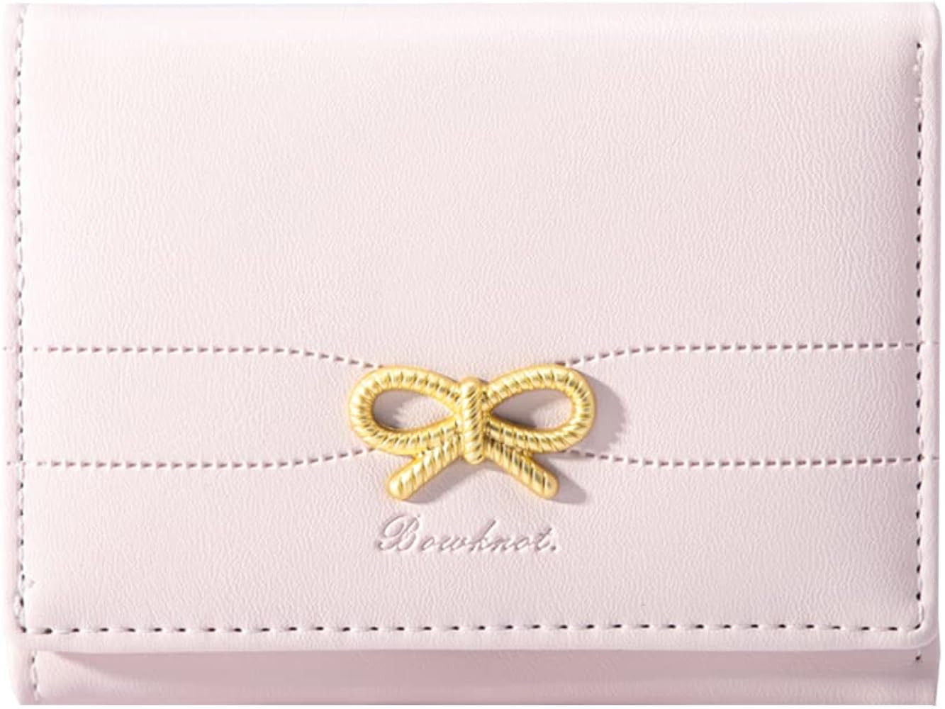 Sunwel Fashion Wallets Girls Cute Coquette Bow Small Wallet Aesthetic Card Holder ID Window Purse... | Amazon (US)