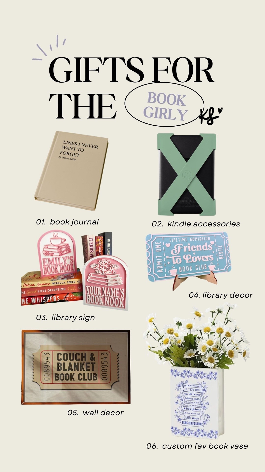 for my book girlies 🫶🏼

#LTKHoliday #LTKGiftGuide #LTKHome