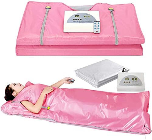 VANELL 75" XL Infrared Sauna Detox Blanket, Far Infrared 2-Zone Wrap Heat Sauna Blanket, Zipper T... | Amazon (US)