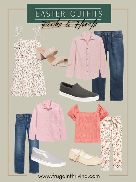 Pink & floral family Easter outfits from Old Navy!! Get 40% off everything during the Cyber Easter Sale!

#familyoutfits #easter #easterfashion #oldnavy #springfashion

#LTKfamily #LTKSeasonal #LTKstyletip