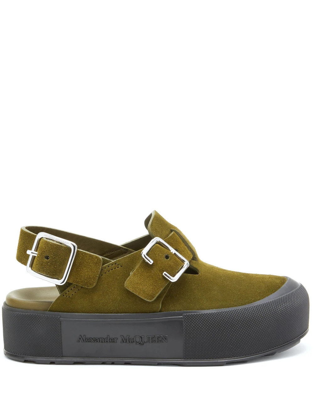 suede 55mm buckled sandals | Farfetch Global