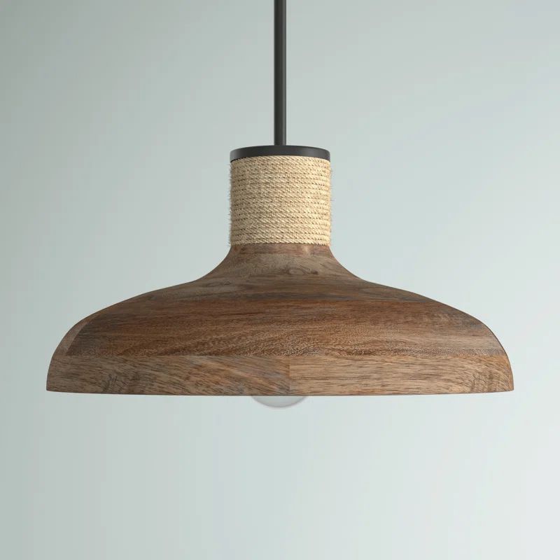 Dubai 1 - Light Gray Iron Silk Single Pendant | Wayfair North America