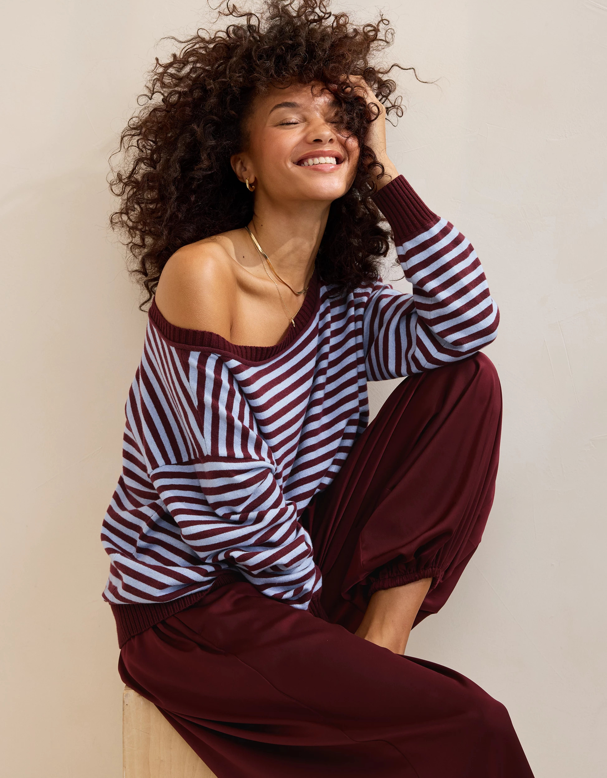 Aerie Sunday Soft Off-The-Shoulder Sweater | Aerie