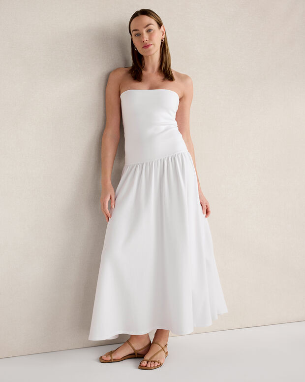 Organic Cotton Modal Strapless Dress | Haven Well Within