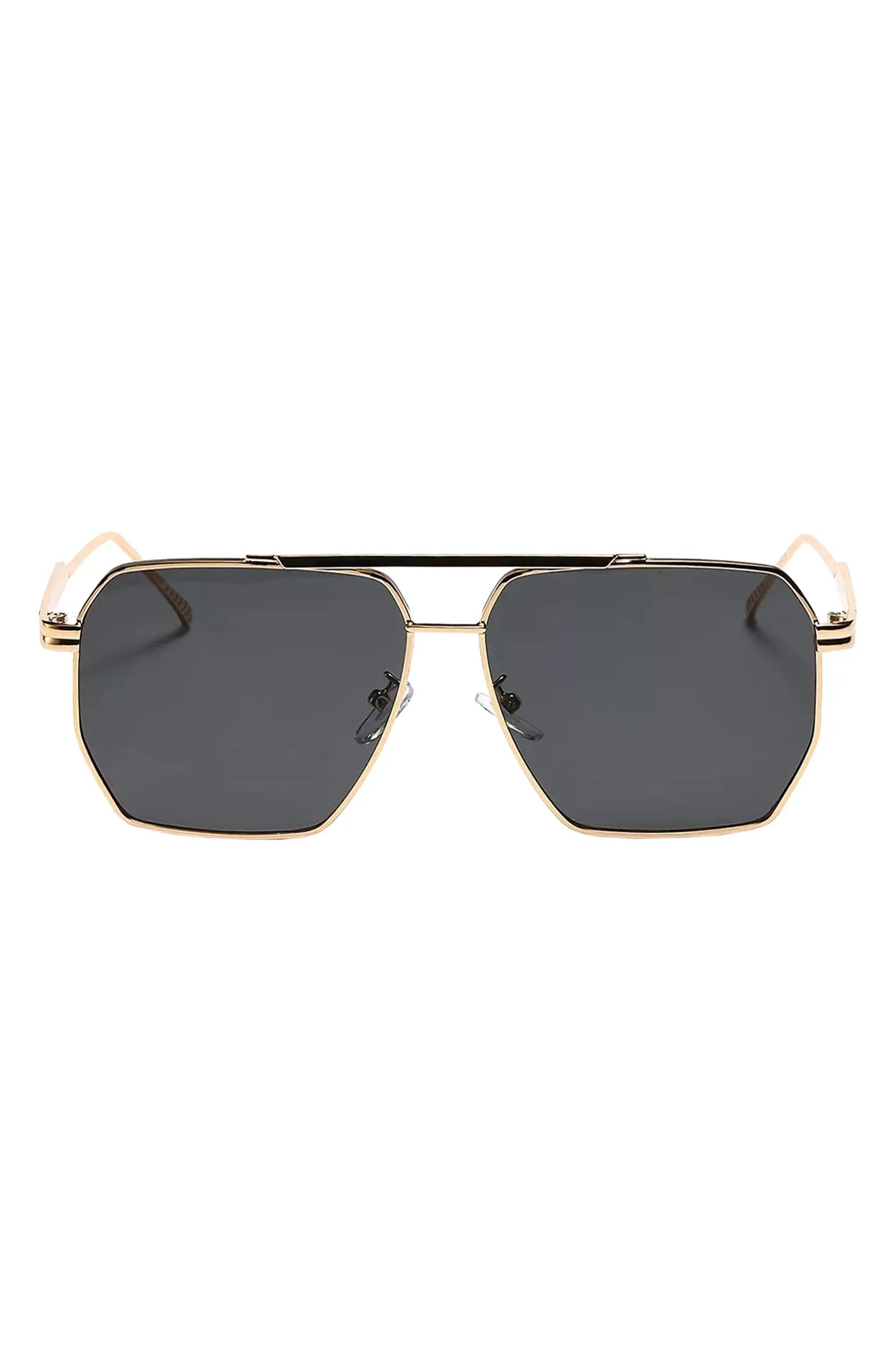 Fifth & Ninth Goldie 60mm Polarized Aviator Sunglasses | Nordstrom | Nordstrom