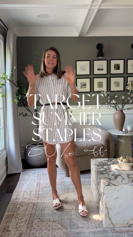 I just found the CUTEST summer staples from Target and they’re all on sale for Memorial Day weekend!!! 30% off these adorable picks!! 

#LTKSaleAlert #LTKVideo #LTKStyleTip