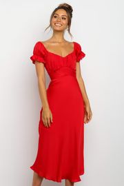 Oralie Dress - Red | Petal & Pup (US)