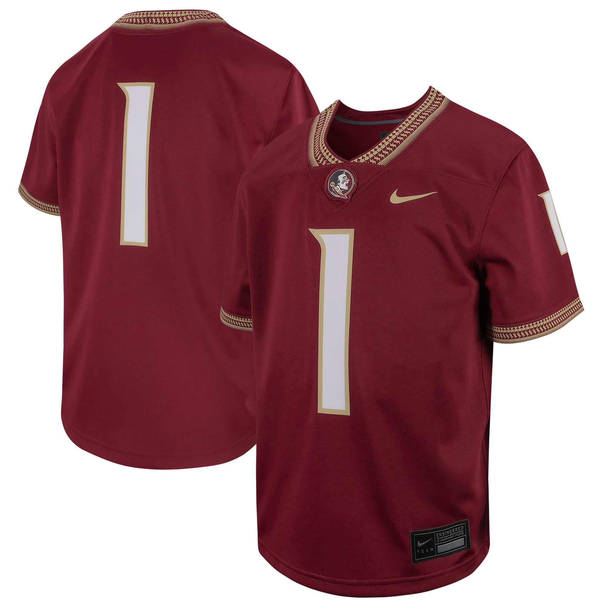 Youth Nike # Garnet Florida State Seminoles Football Game Jersey | Fanatics