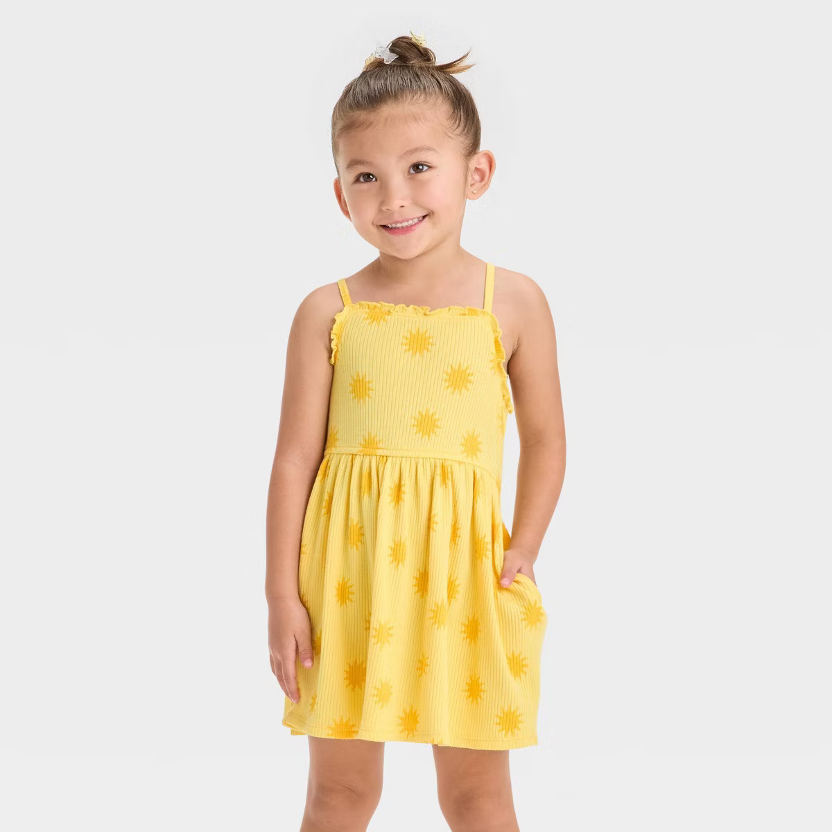 Toddler Girls' Watermelon Tank Dress - Cat & Jack™ Light Pink 4T | Target