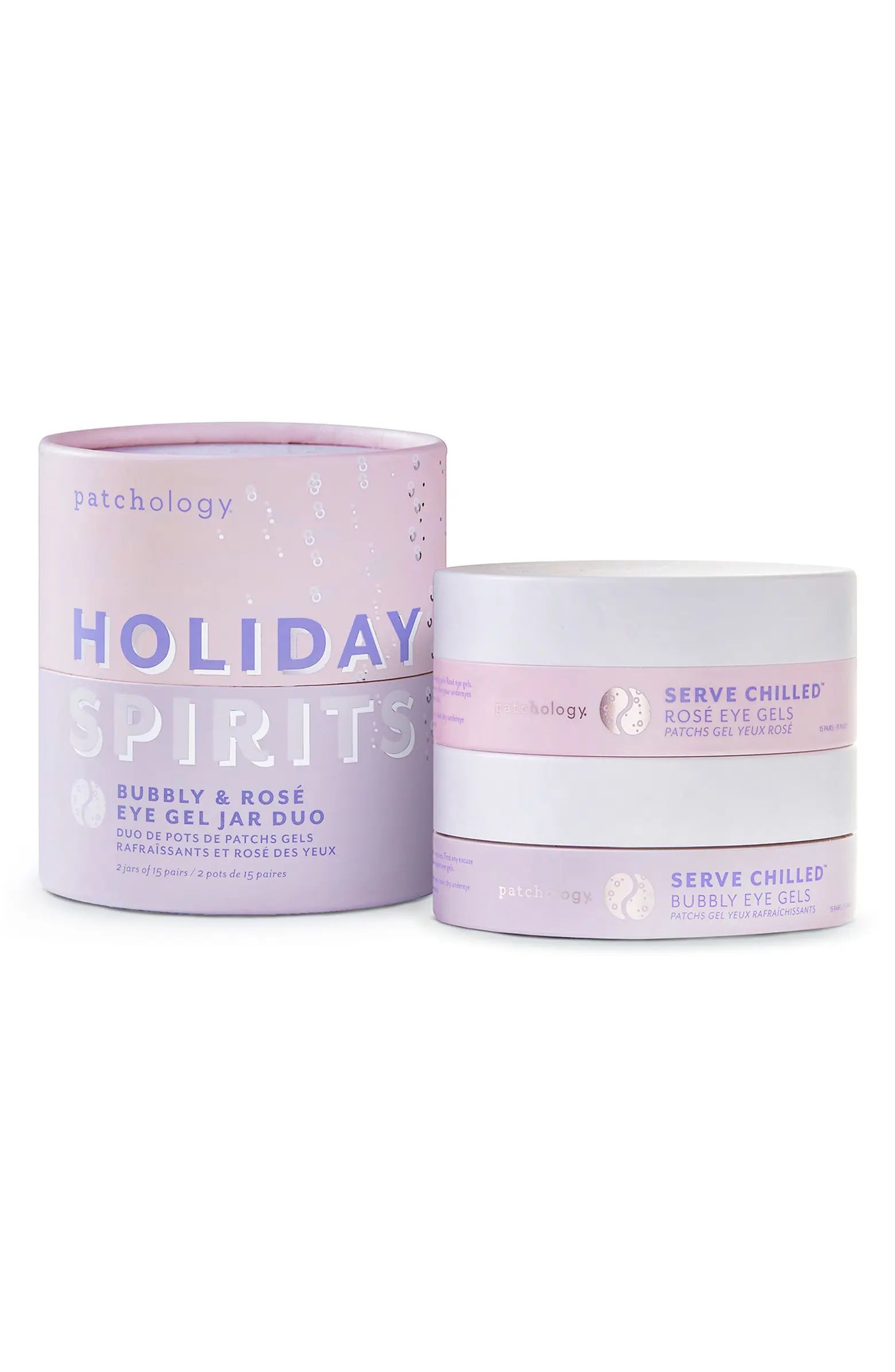 Patchology Holiday Spirits Bubbly & Rosé Eye Gels Duo USD $70 Value | Nordstrom | Nordstrom