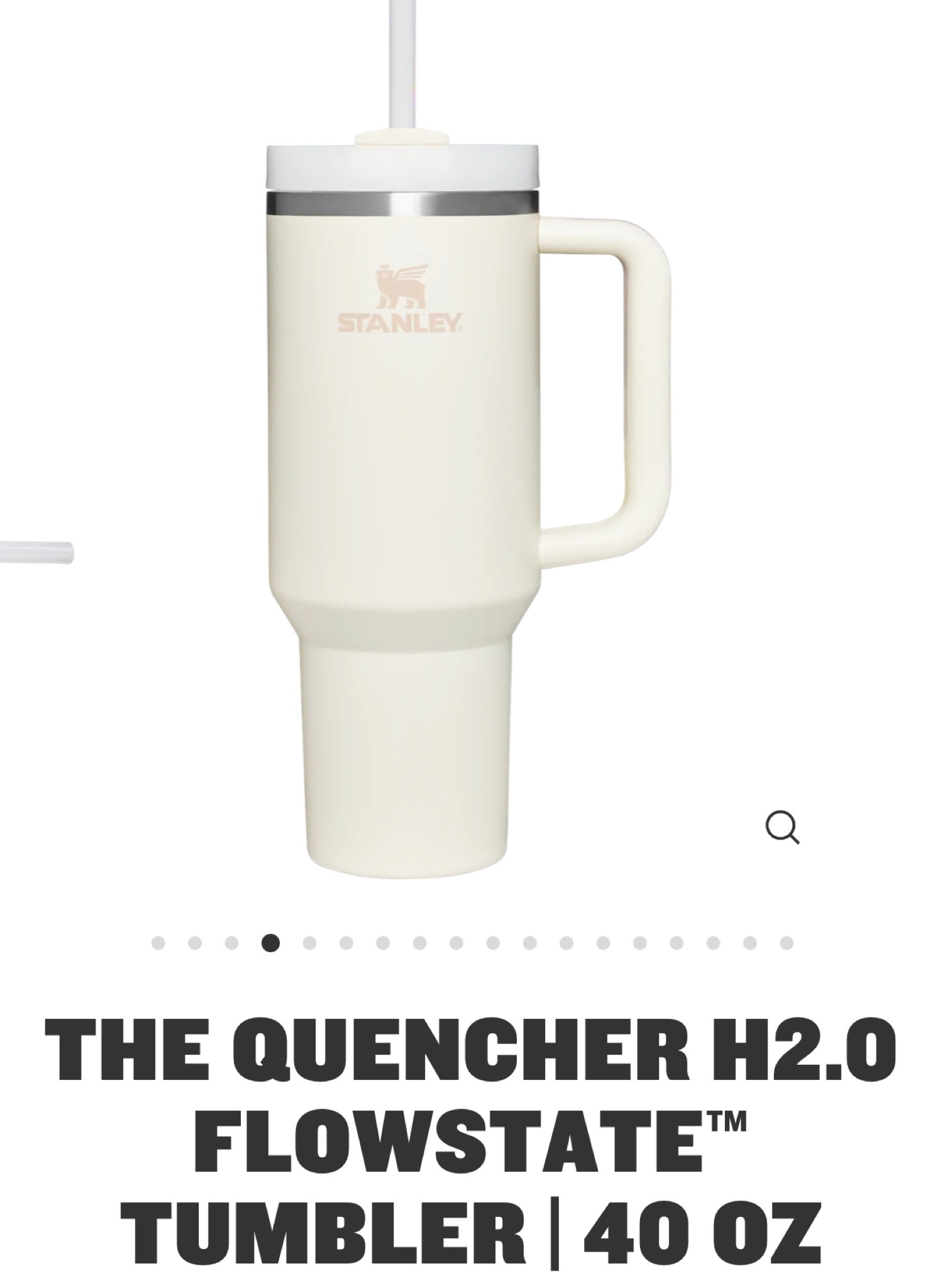 THE VIRAL STANLEY CUP IS BACK IN STOCK!! 🤍 #stanleycup #thirstquencher #flowstate #tumblers #tumblerwithstraw

#LTKfamily #LTKsalealert #LTKunder50