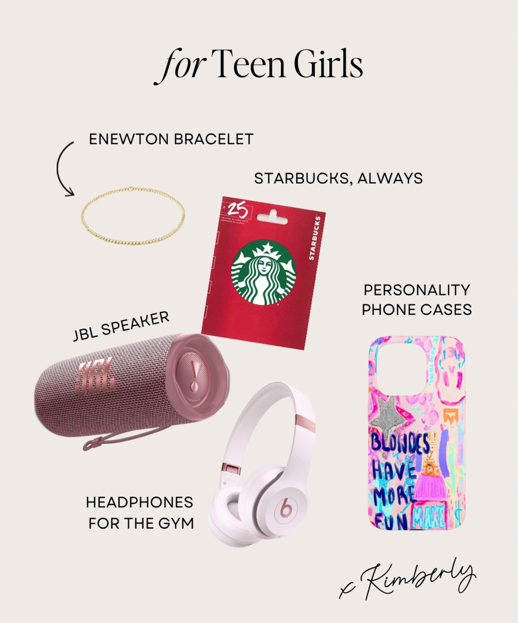 Sweet gifts picked out by my teenage daughters 

#LTKFindsUnder100 #LTKHoliday #LTKGiftGuide