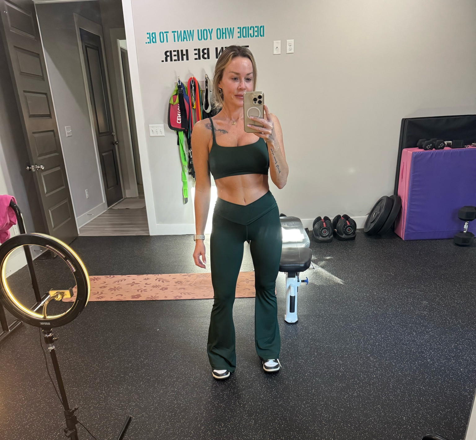 The most comfortable low-impact sports bra! Excellent material quality. Thin enough to not add bulk, but thick enough to appropriately cover. 🖤

#LTKFindsUnder50 #LTKFitness #LTKActive