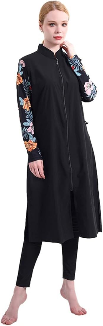 Burkini Swimming Suits for Women Plus Size Full Body Swimsuits with Hijab Islamic Bathing Suits M... | Amazon (CA)