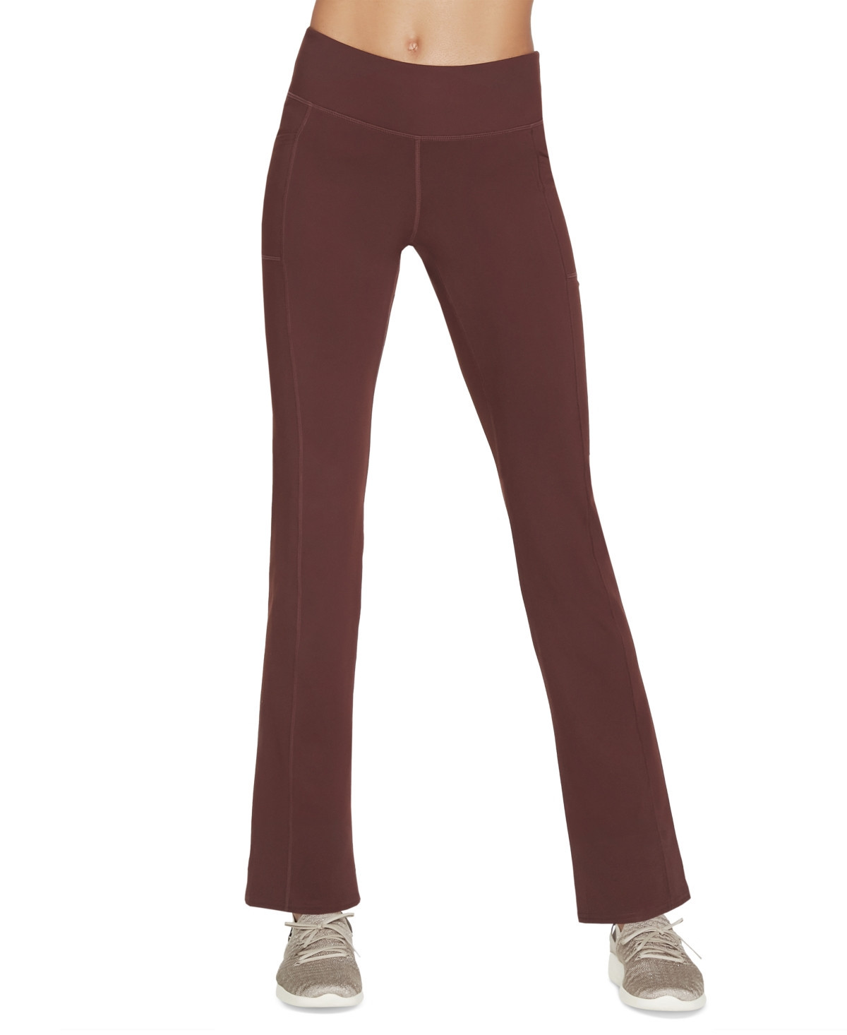 Skechers Women's The Go Walk Pant Og - Burgundy | Macy's