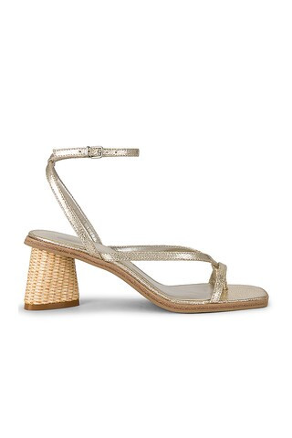 Dolce Vita Banita Sandal in Light Gold from Revolve.com | Revolve Clothing (Global)